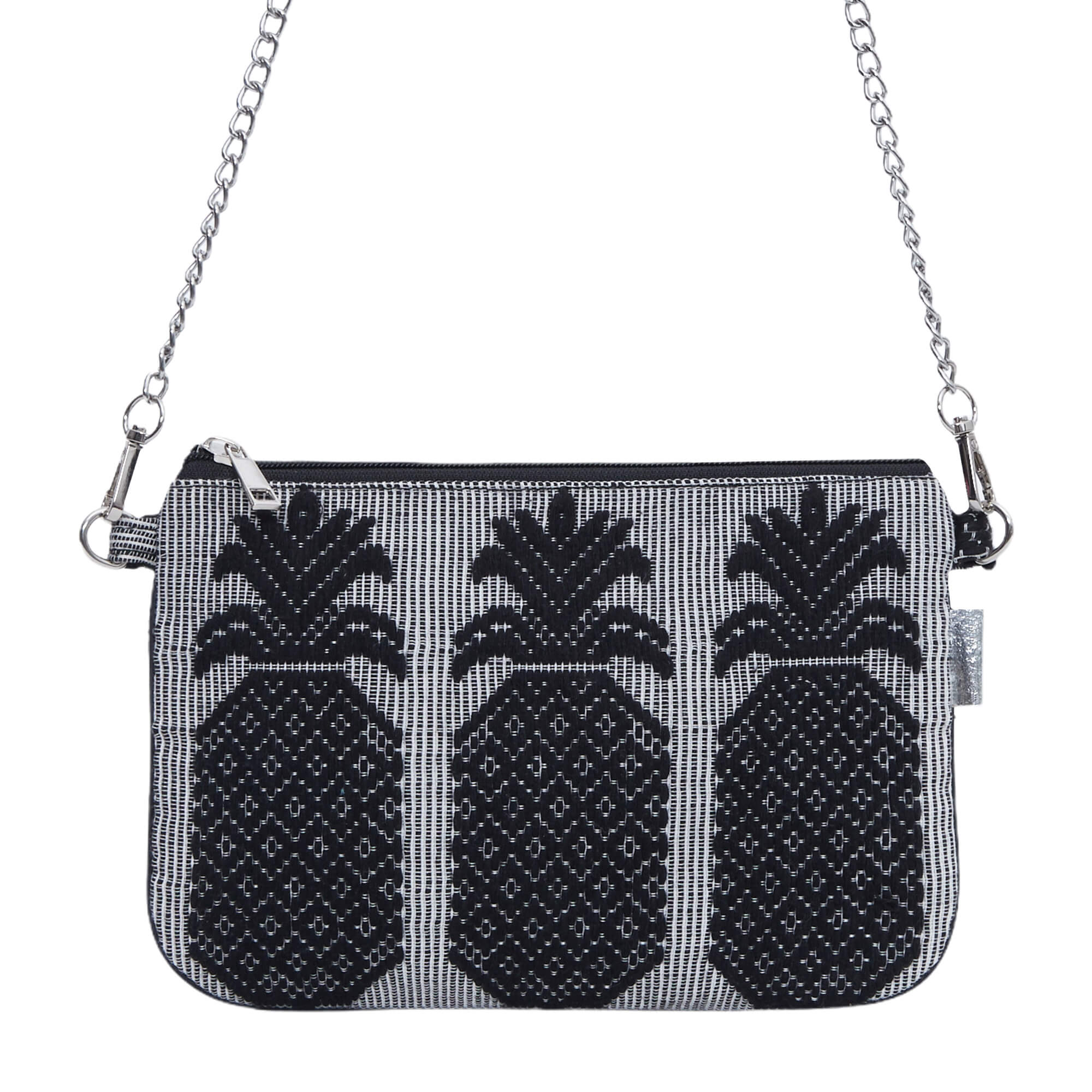 Black Pineapple Sling Bag